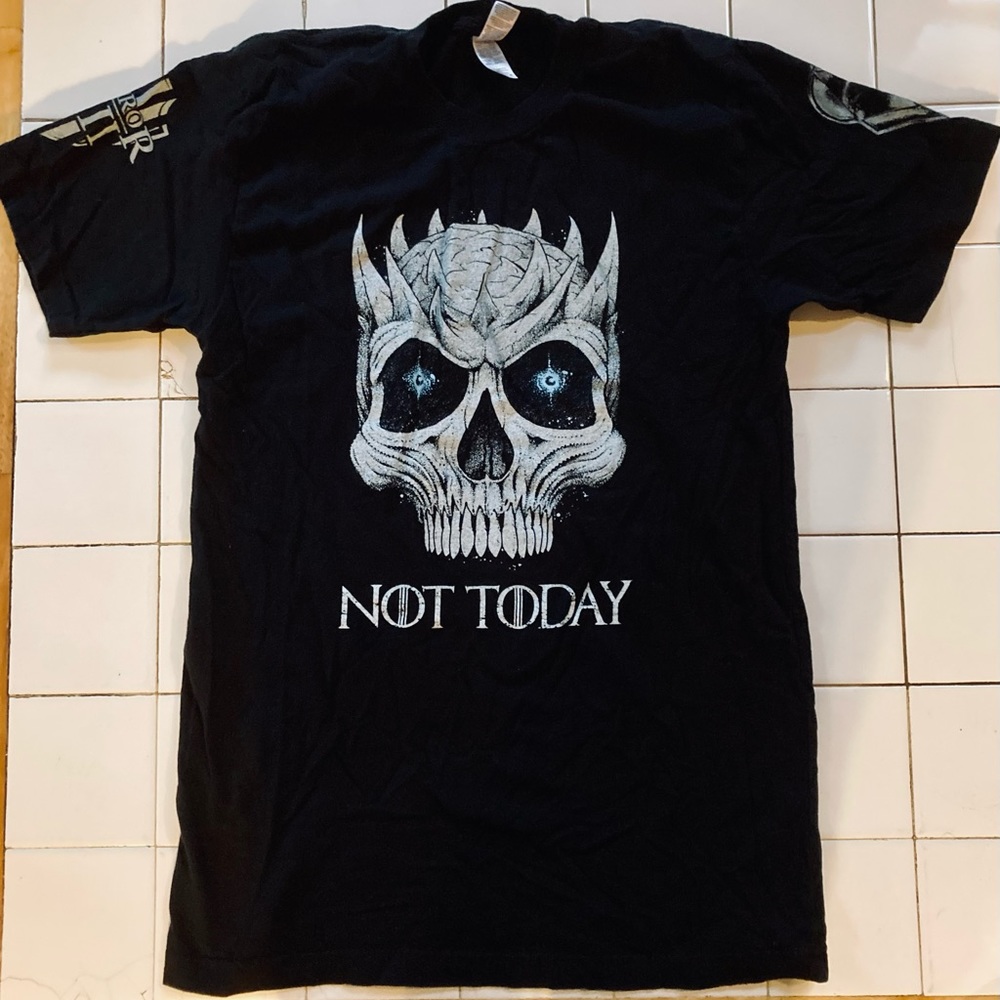 “Not Today” American Spartan Apparel T-Shirt